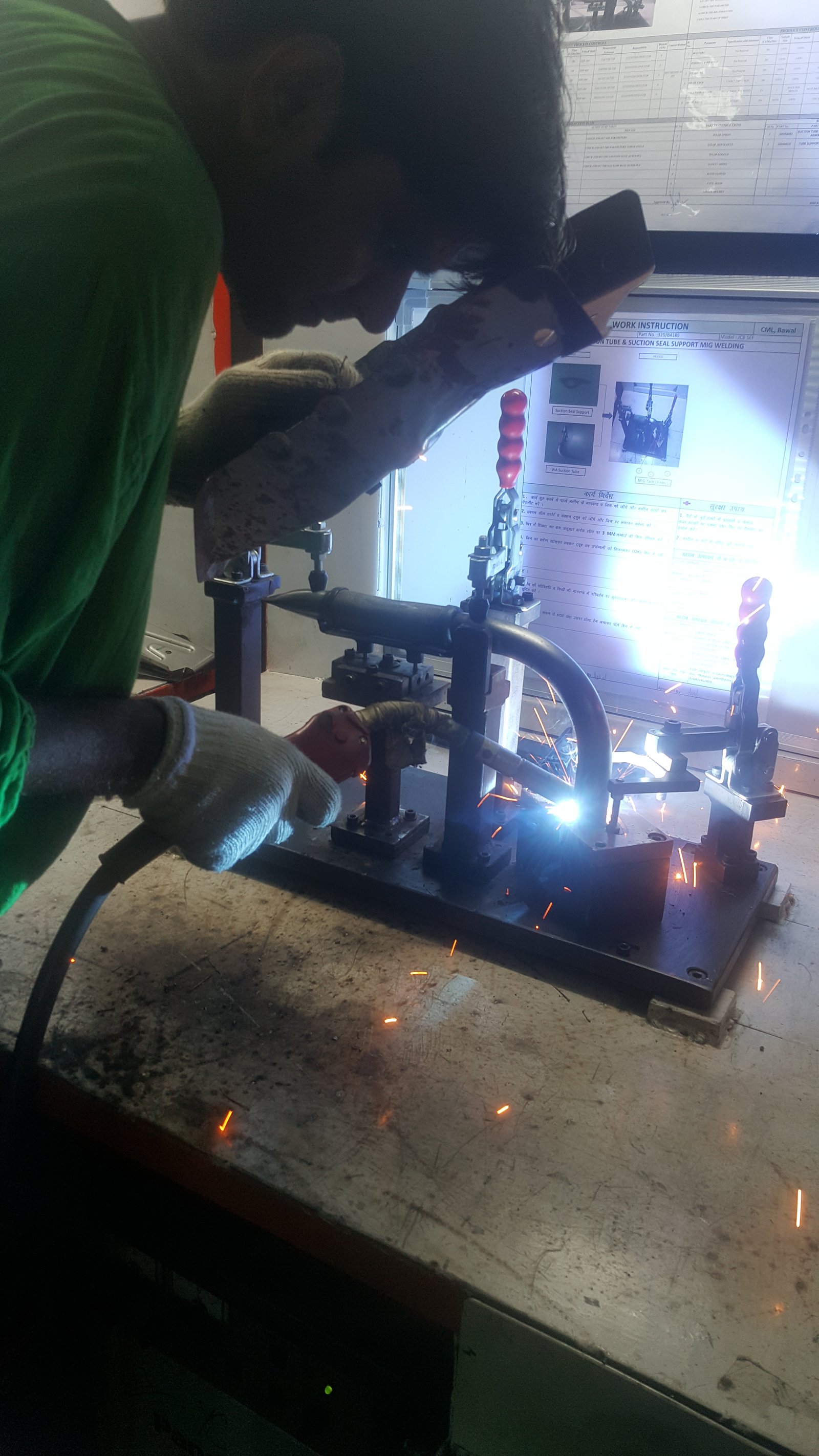 On Job Welding Training